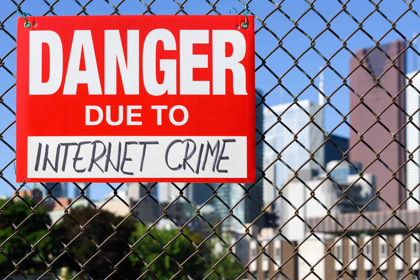 Sign representing danger due to security concerns about password managers