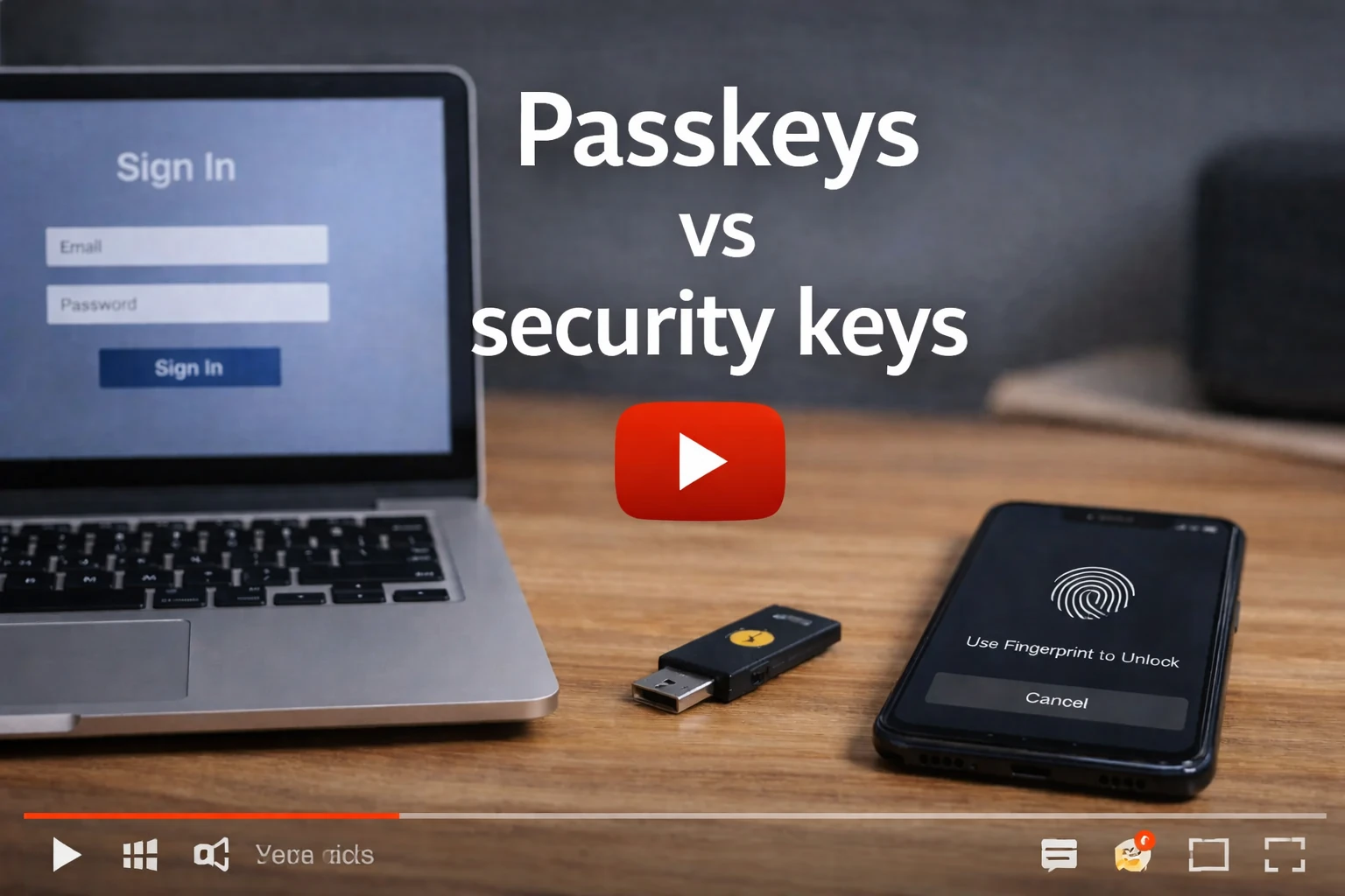 passkeys vs security keys video placeholder